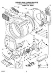 Diagram for 04 - Dryer Bulkhead Parts