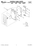 Diagram for 01 - Control Panel Parts