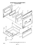 Diagram for 04 - Door And Drawer , Literature And Optional