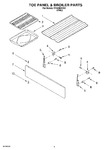 Diagram for 04 - Toe Panel & Broiler