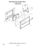 Diagram for 06 - Bottom Oven Door