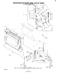 Diagram for 04 - Microwave Door And Latch