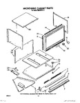 Diagram for 08 - Microwave Cabinet