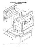 Diagram for 04 - Oven Door And Drawer
