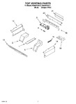 Diagram for 05 - Top Venting Parts