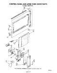 Diagram for 05 - Control Panel And Upper Oven Door