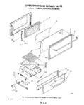 Diagram for 04 - Oven Door And Broiler