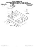 Diagram for 01 - Cooktop Parts