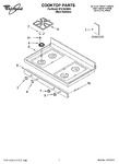 Diagram for 01 - Cooktop Parts