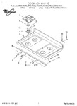 Diagram for 01 - Cooktop