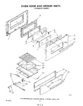 Diagram for 06 - Oven Door And Broiler
