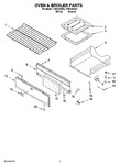 Diagram for 05 - Oven & Broiler Parts