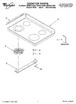 Diagram for 01 - Cooktop Parts