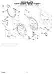 Diagram for 04 - Door Parts