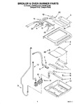 Diagram for 04 - Broiler & Oven Burner Parts