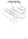 Diagram for 02 - Control Panel Parts