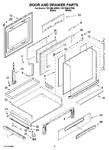 Diagram for 04 - Door And Drawer Parts