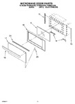 Diagram for 09 - Microwave Door Parts, Miscellaneous Parts