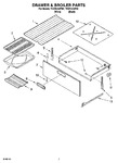 Diagram for 05 - Drawer & Broiler Parts, Optional Parts