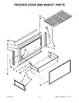 Diagram for 08 - Freezer Door And Basket Parts