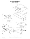 Diagram for 03 - Freezer Liner Parts