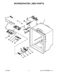 Diagram for 05 - Refrigerator Liner Parts