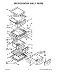 Diagram for 04 - Refrigerator Shelf Parts