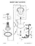 Diagram for 04 - Basket And Tub Parts