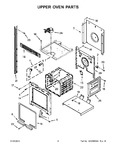 Diagram for 03 - Upper Oven Parts