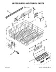 Diagram for 10 - Upper Rack And Track Parts