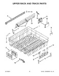 Diagram for 10 - Upper Rack And Track Parts