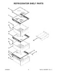 Diagram for 04 - Refrigerator Shelf Parts