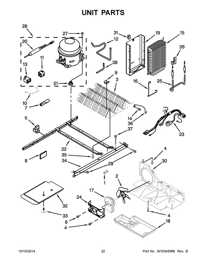 Whirlpool WPW10271540 FITTING Coast Appliance Parts