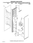 Diagram for 07 - Freezer Door Parts