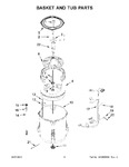 Diagram for 04 - Basket And Tub Parts