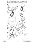 Diagram for 05 - Base And Pedestal Unit Parts