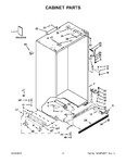 Diagram for 02 - Cabinet Parts