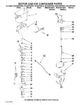 Diagram for 05 - Motor And Ice Container Parts