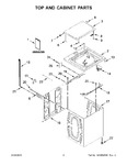 Diagram for 02 - Top And Cabinet Parts