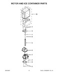 Diagram for 06 - Motor And Ice Container Parts