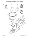 Diagram for 05 - Base And Pedestal Unit Parts