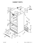 Diagram for 02 - Cabinet Parts