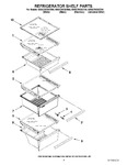 Diagram for 03 - Refrigerator Shelf Parts