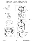 Diagram for 11 - Agitator, Basket And Tub Parts