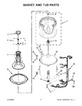 Diagram for 04 - Basket And Tub Parts