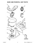 Diagram for 03 - Base And Pedestal Unit Parts