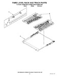 Diagram for 11 - Third Level Rack And Track Parts