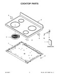 Diagram for 02 - Cooktop Parts