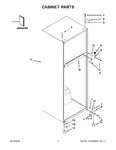 Diagram for 02 - Cabinet Parts