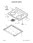 Diagram for 02 - Cooktop Parts